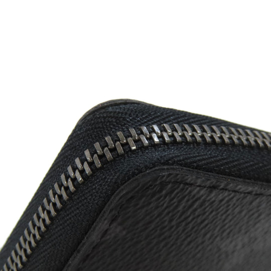 LOUIS VUITTON Coin case M81662 Monogram Eclipse black Vertical mens(Unisex) Used Authentic
