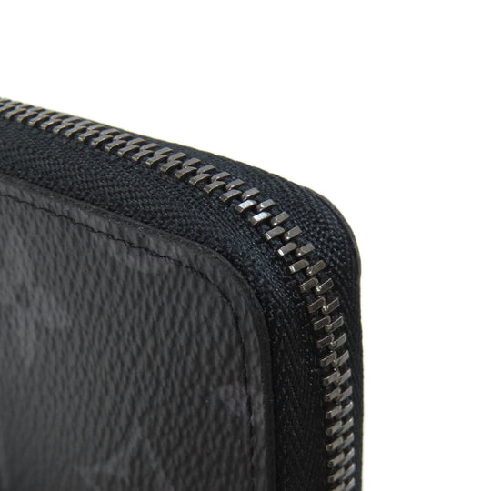 LOUIS VUITTON Coin case M81662 Monogram Eclipse black Vertical mens(Unisex) Used Authentic
