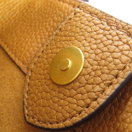 COACH Handbag C0777 leather white Field 30 Color Block 2WAY Women Used Authentic