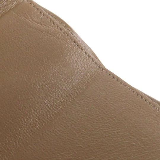 BALENCIAGA Bifold Wallet 594312 leather Brown Tri-fold Wallet Mini Wallet