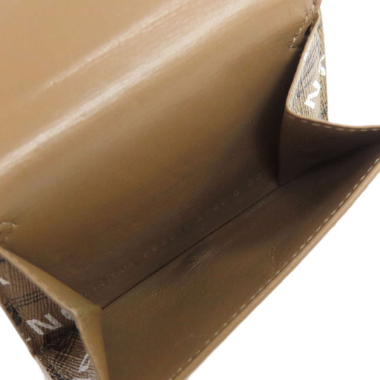 BALENCIAGA Bifold Wallet 594312 leather Brown Tri-fold Wallet Mini Wallet