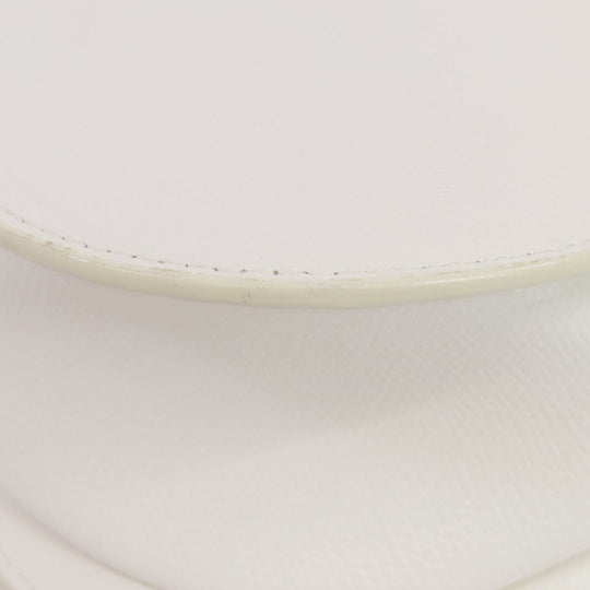 Furla Shoulder Bag leather white Arch logo Women Used Authentic