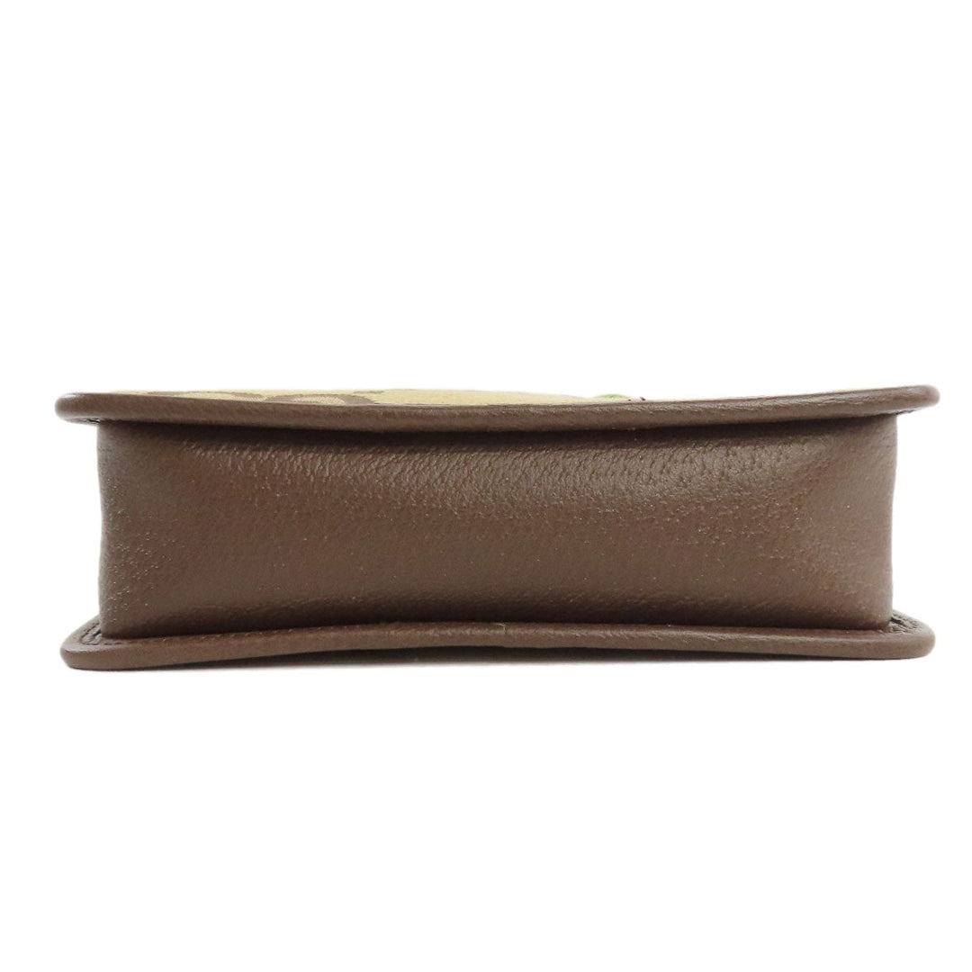 GUCCI Shoulder Bag 696075 canvas Brown Jumbo GG mini bag