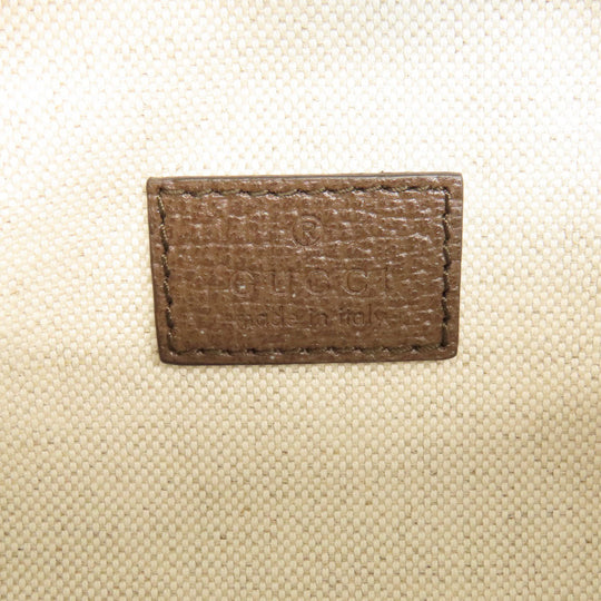 GUCCI Shoulder Bag 696075 canvas Brown Jumbo GG mini bag