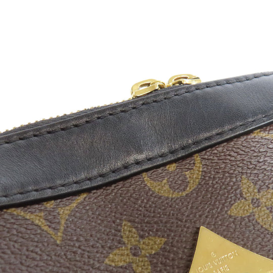 LOUIS VUITTON Shoulder Bag M43555 Monogram canvas Brown Saintonge