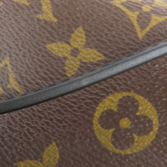 LOUIS VUITTON Shoulder Bag M43555 Monogram canvas Brown Saintonge