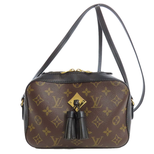 LOUIS VUITTON Shoulder Bag M43555 Monogram canvas Brown Saintonge