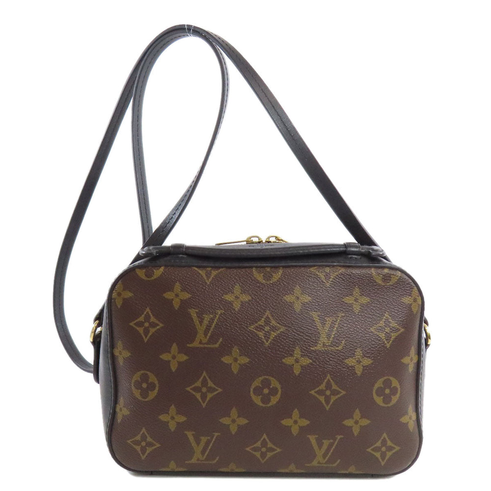 LOUIS VUITTON Shoulder Bag M43555 Monogram canvas Brown Saintonge