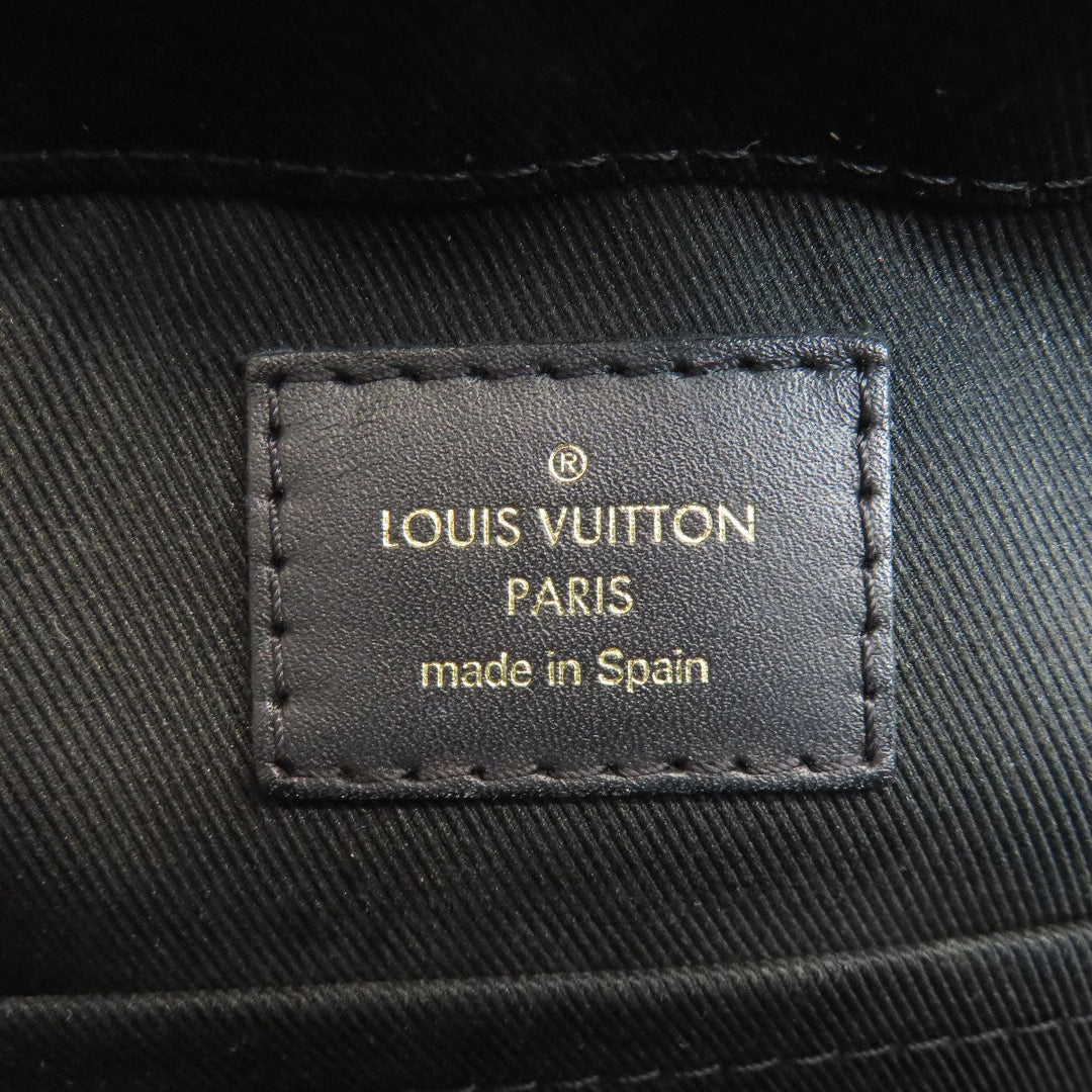 LOUIS VUITTON Shoulder Bag M43555 Monogram canvas Brown Saintonge