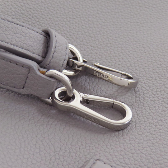 LOEWE Handbag Calfskin gray Amazonas Women Used Authentic