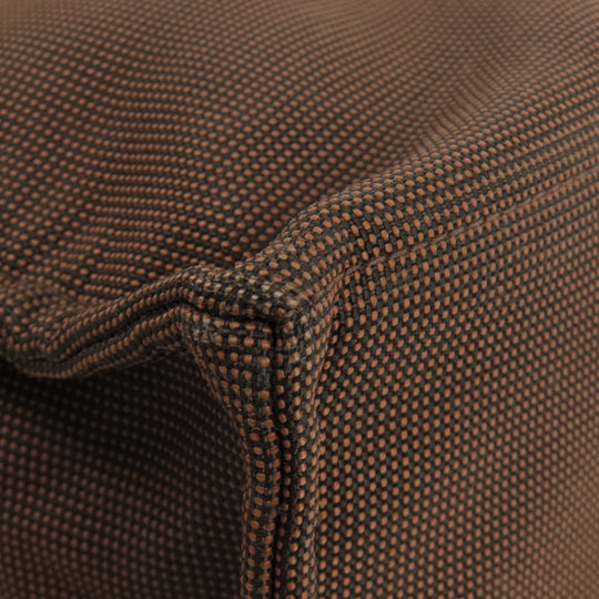 HERMES Handbag canvas Brown Her LineMM Women Used Authentic