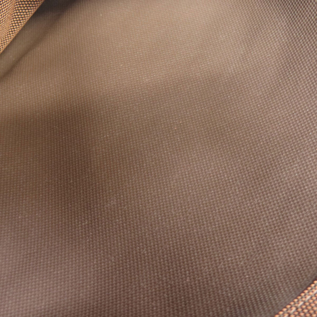 HERMES Handbag canvas Brown Her LineMM Women Used Authentic