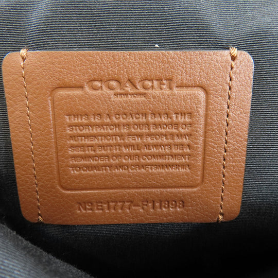 COACH Backpack F11898 leather Brown Charles Varsity mens(Unisex) Used Authentic