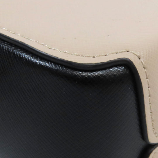 Kate Spade Shoulder Bag PVC black logo Women Used Authentic