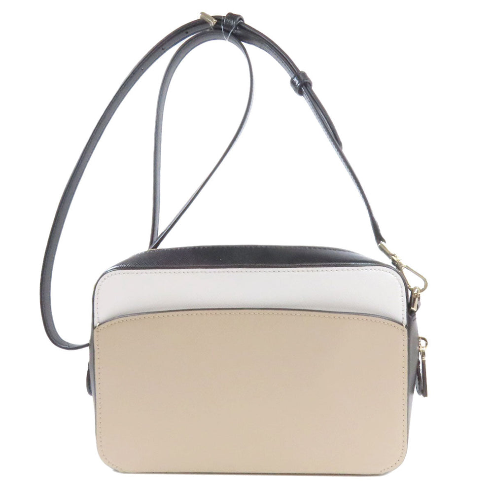 Kate Spade Shoulder Bag PVC black logo Women Used Authentic