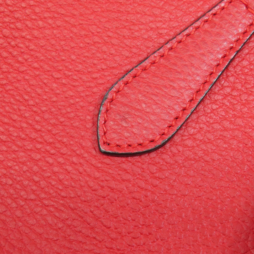 GUCCI Tote Bag 354397 leather Red Swing Women Used Authentic