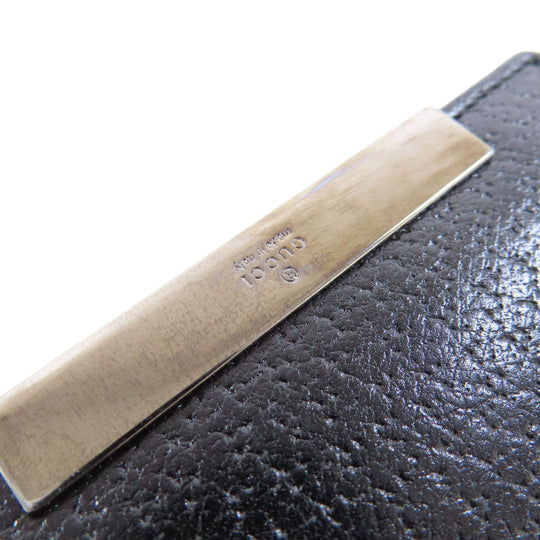 GUCCI Key case Key holder  033�E3661 leather Brown logo Women(Unisex) Used Authentic