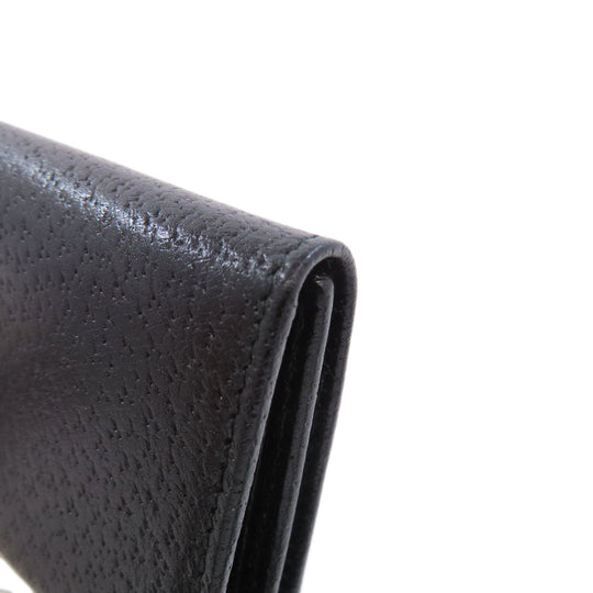 GUCCI Key case Key holder  033�E3661 leather Brown logo Women(Unisex) Used Authentic