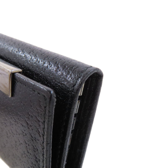 GUCCI Key case Key holder  033�E3661 leather Brown logo Women(Unisex) Used Authentic