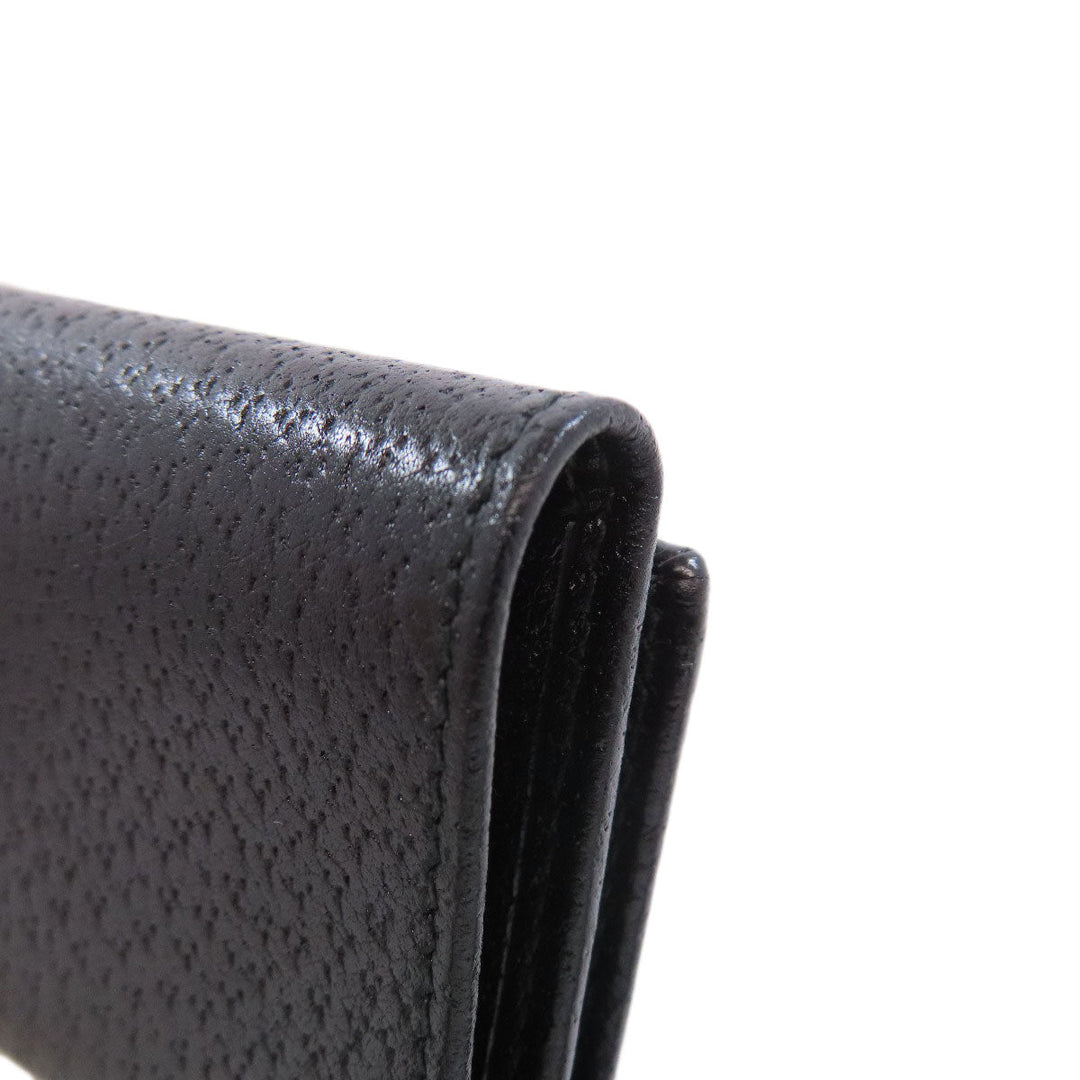 GUCCI Key case Key holder  033�E3661 leather Brown logo Women(Unisex) Used Authentic