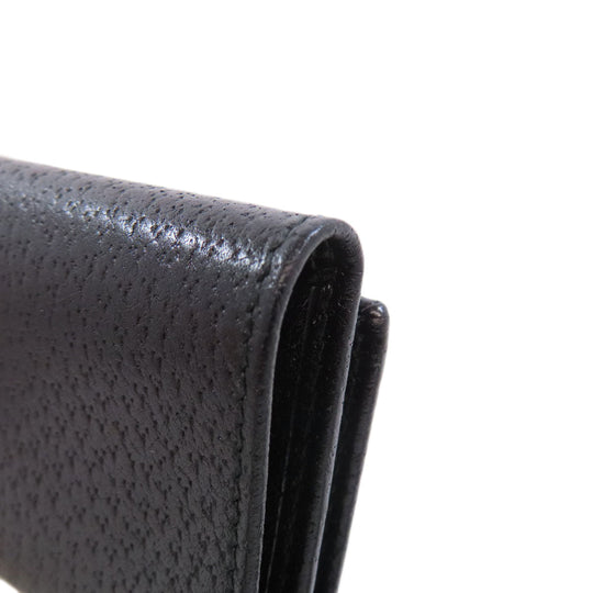 GUCCI Key case Key holder  033�E3661 leather Brown logo Women(Unisex) Used Authentic