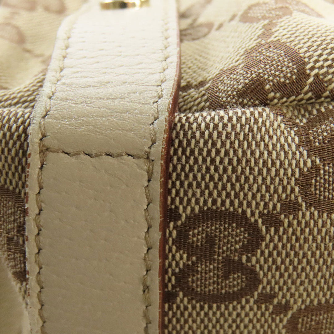 GUCCI Tote Bag 130736 canvas Brown GG Women Used Authentic