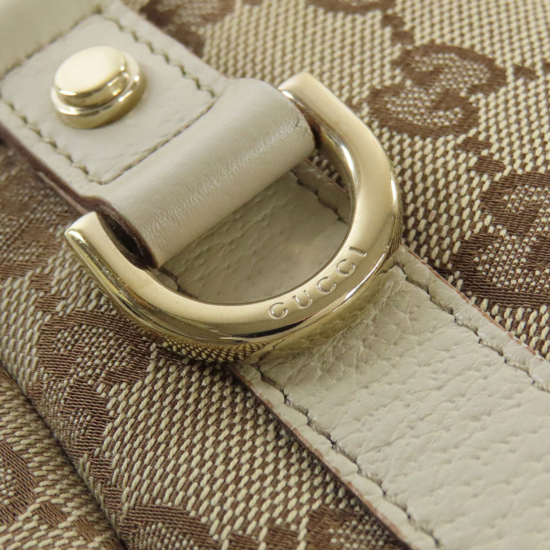 GUCCI Tote Bag 130736 canvas Brown GG Women Used Authentic
