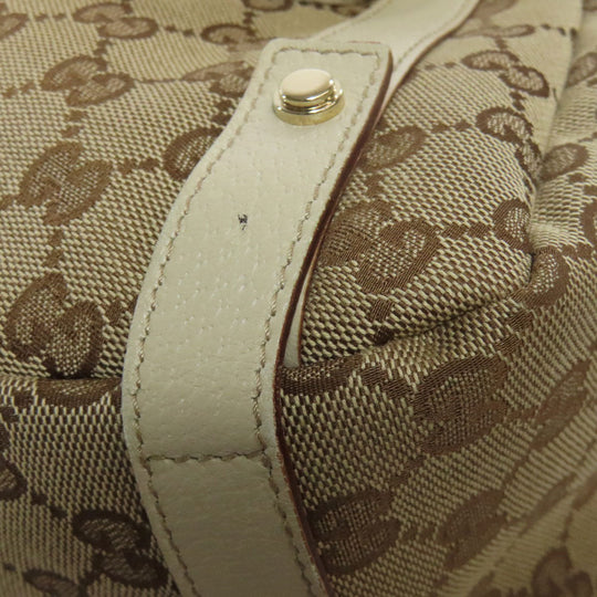 GUCCI Tote Bag 130736 canvas Brown GG Women Used Authentic
