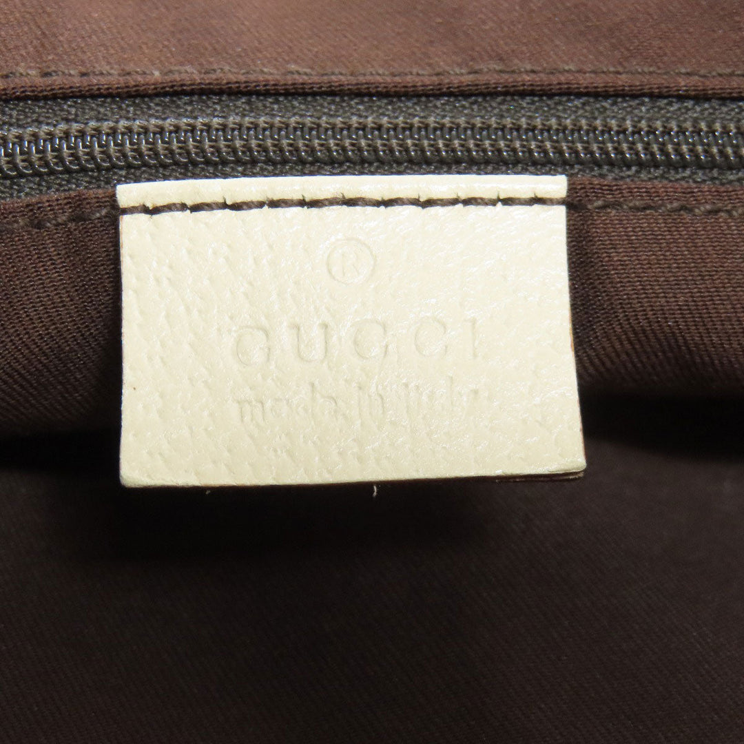 GUCCI Tote Bag 130736 canvas Brown GG Women Used Authentic