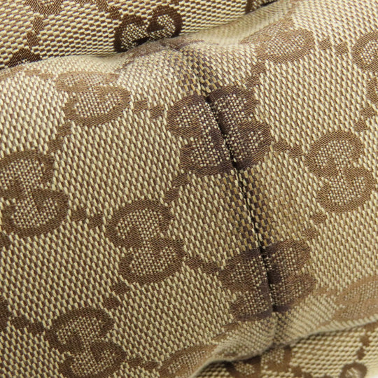 GUCCI Tote Bag 130736 canvas Brown GG Women Used Authentic