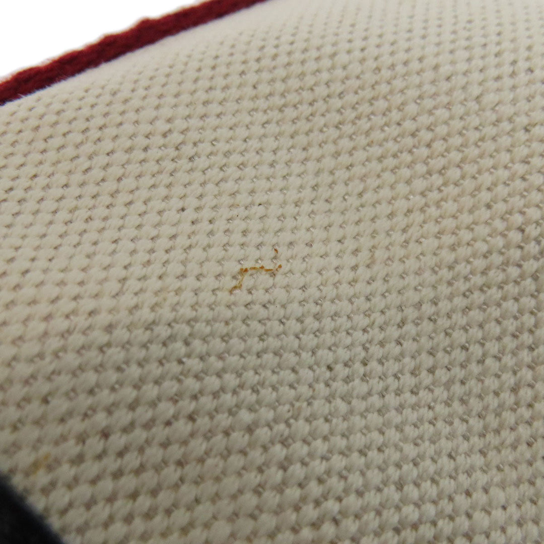 BALLY Handbag canvas white logo Women Used Authentic