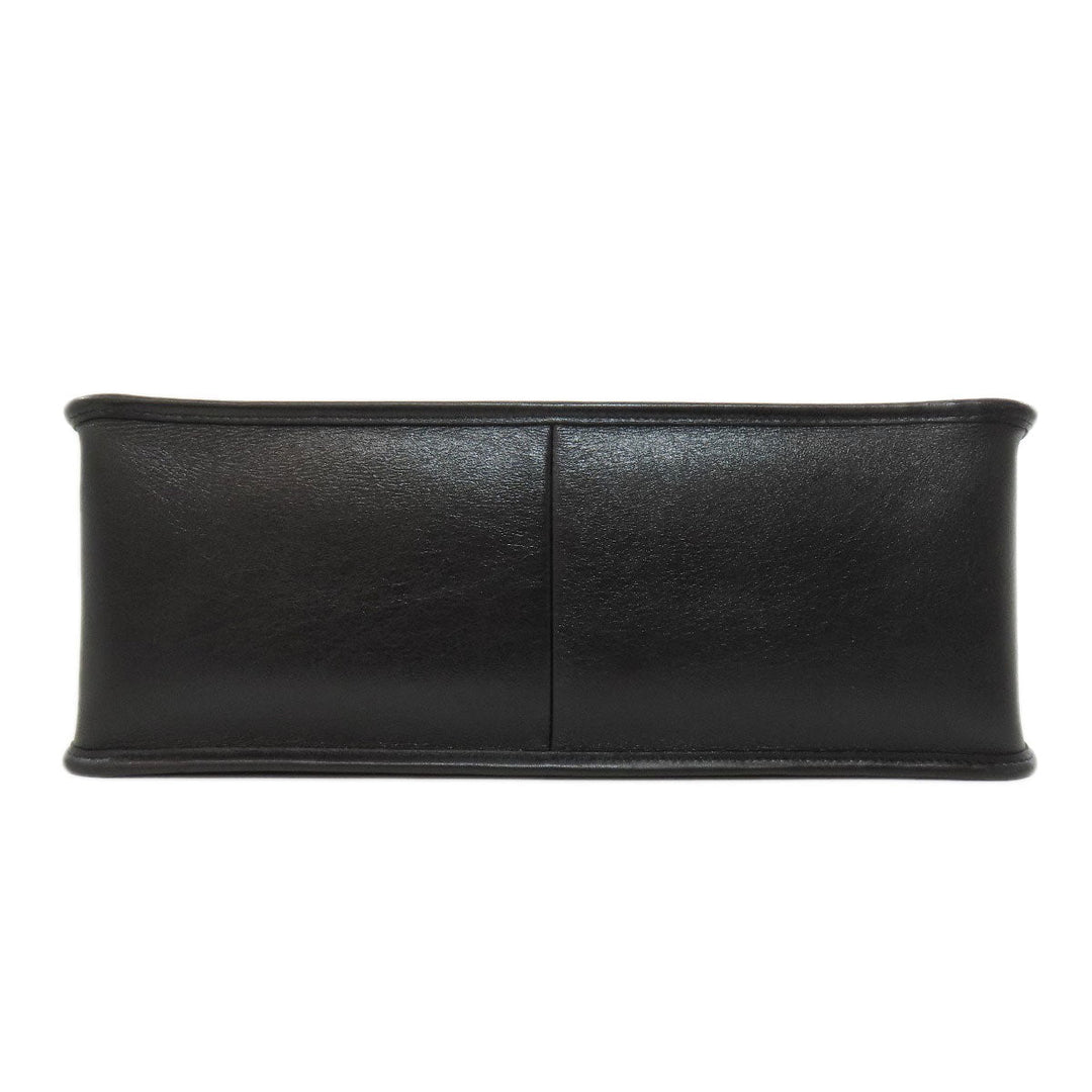 CHANEL Tote Bag lambskin black Matelasse Chain Bag SilverMetal