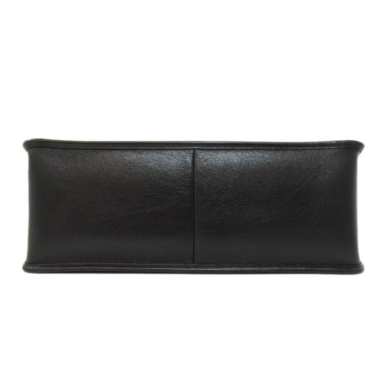 CHANEL Tote Bag lambskin black Matelasse Chain Bag SilverMetal