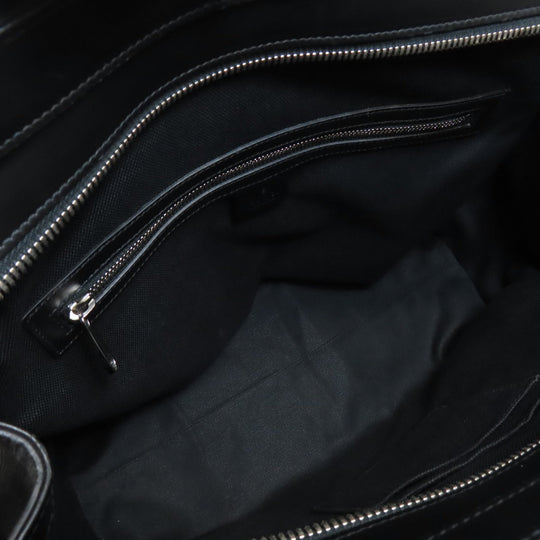 GUCCI Tote Bag 626356 PVC black GG Supreme mens Used Authentic