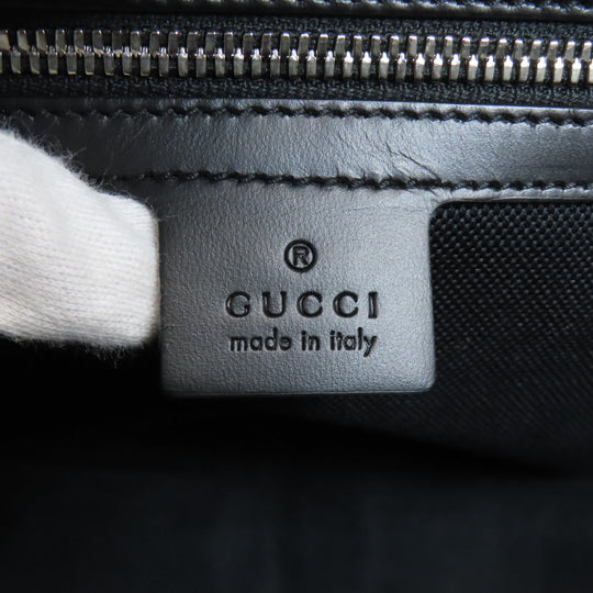 GUCCI Tote Bag 626356 PVC black GG Supreme mens Used Authentic