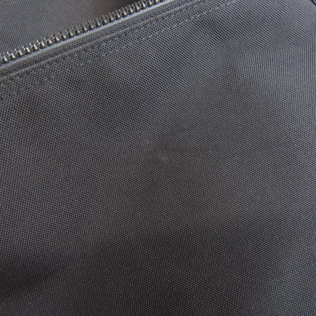 PORTER Backpack canvas black logo mens Used Authentic