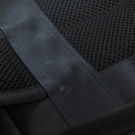 PORTER Backpack canvas black logo mens Used Authentic