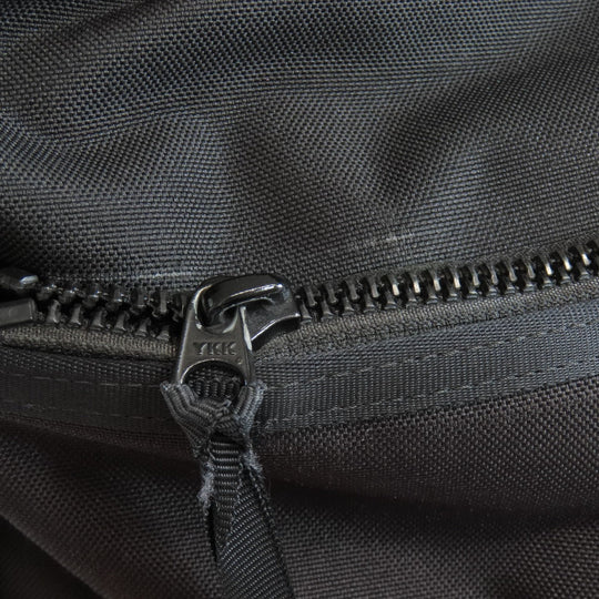 PORTER Backpack canvas black logo mens Used Authentic