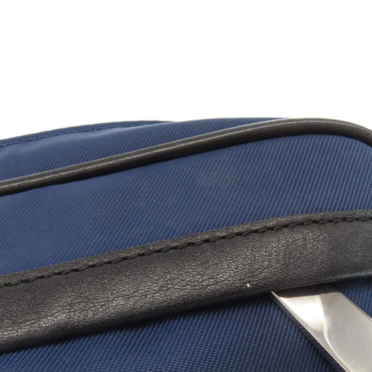 MARC JACOBS Sling bag Nylon blue logo Women Used Authentic