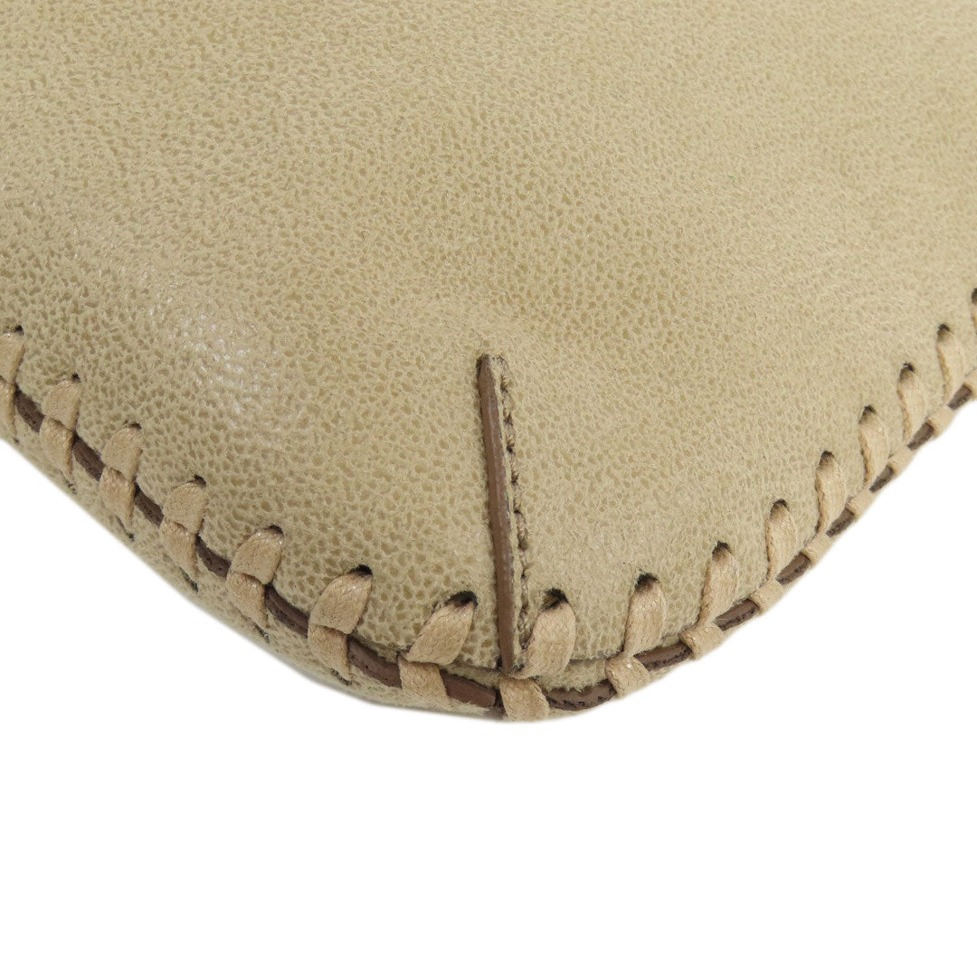 Stella McCartney Handbag polyester Brown Falabella Women Used Authentic