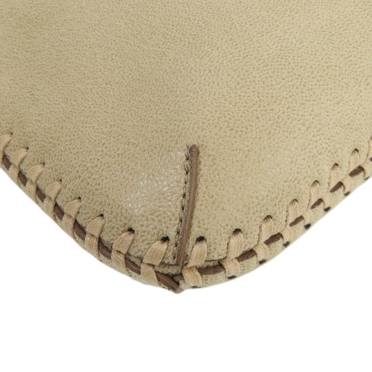 Stella McCartney Handbag polyester Brown Falabella Women Used Authentic