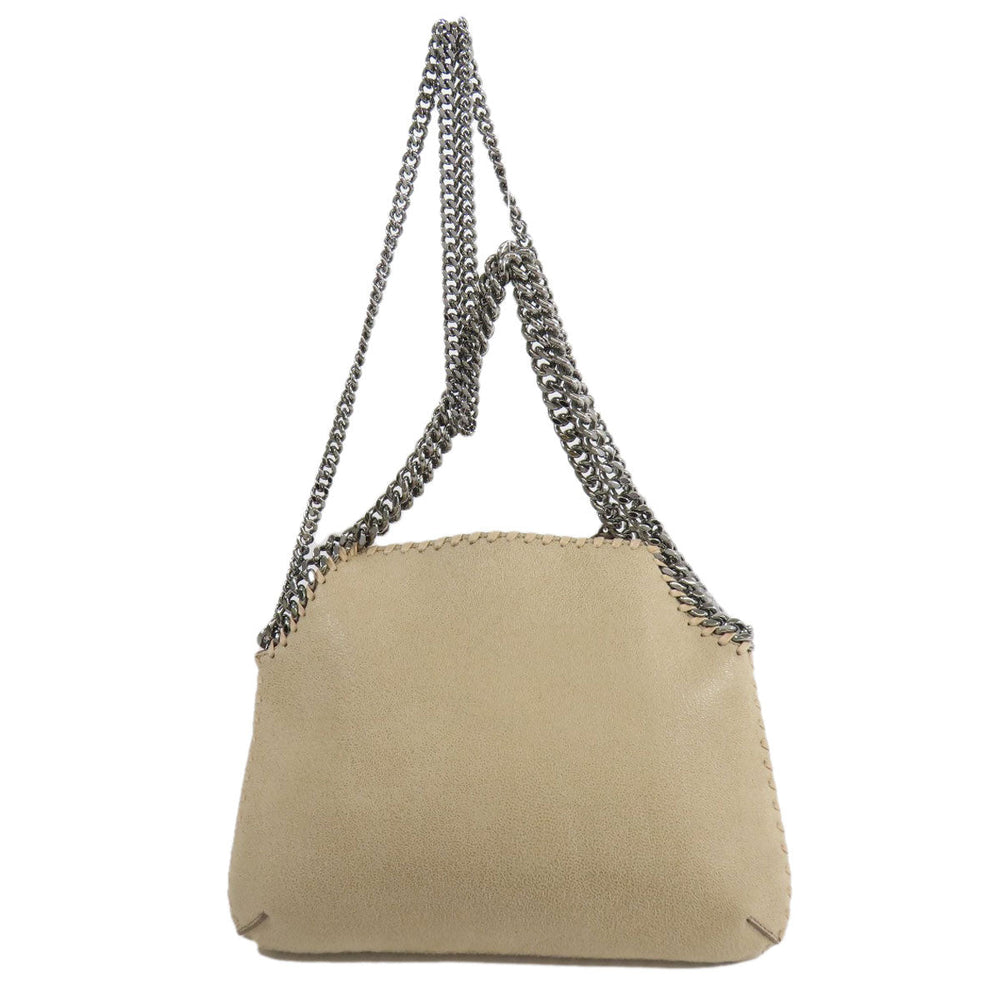 Stella McCartney Handbag polyester Brown Falabella Women Used Authentic