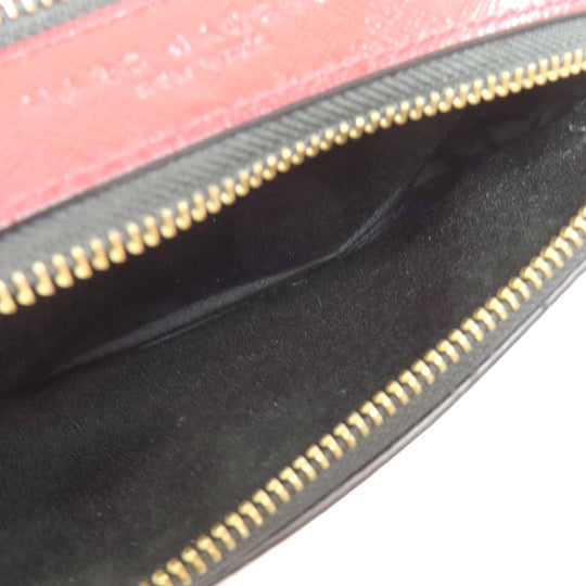 MARC JACOBS Shoulder Bag PVC Red double j snapshot Women Used Authentic