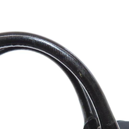 Christian Dior Handbag Nylon black logo Women Used Authentic