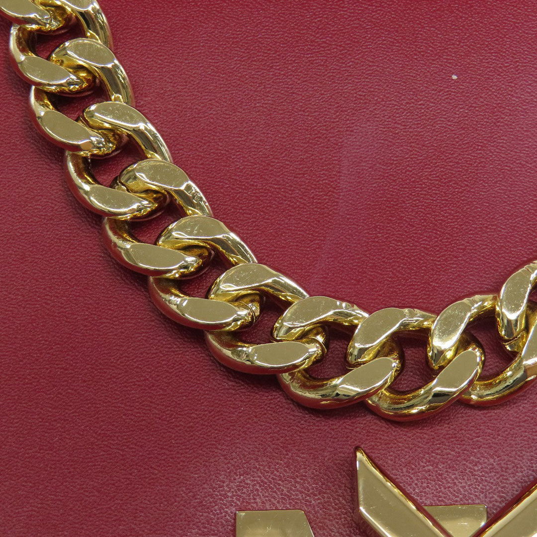 MICHAEL KORS Backpack leather Red logo