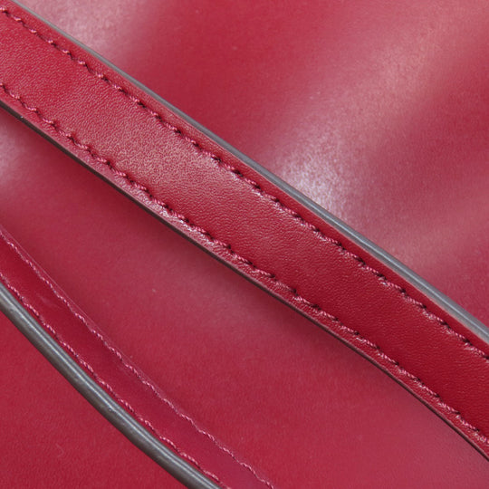 MICHAEL KORS Backpack leather Red logo