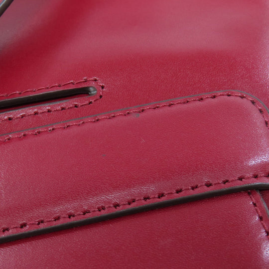 MICHAEL KORS Backpack leather Red logo