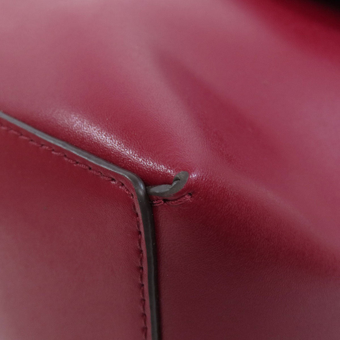 MICHAEL KORS Backpack leather Red logo