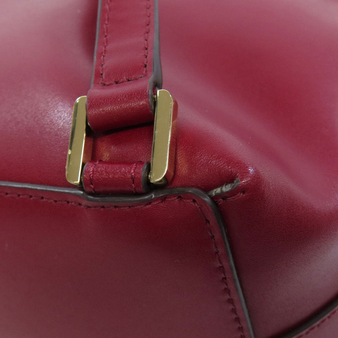 MICHAEL KORS Backpack leather Red logo