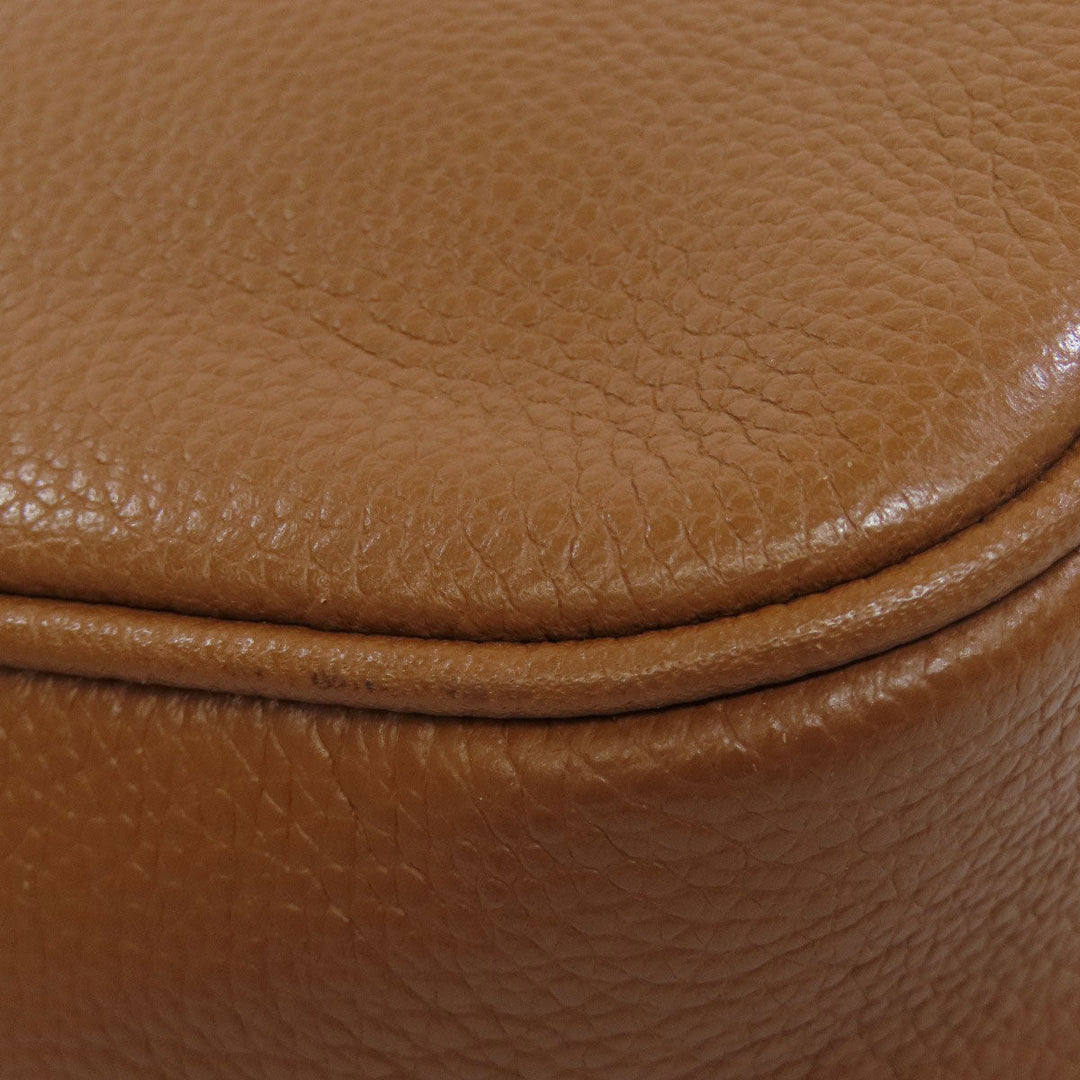 MICHAEL KORS Shoulder Bag leather Brown logo